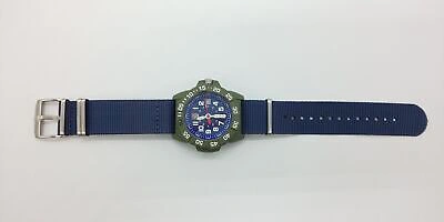 Pre-owned Luminox Watch Navy Shields 3500 Series 45mm Blue 3503.nd Mens