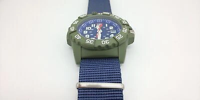Pre-owned Luminox Watch Navy Shields 3500 Series 45mm Blue 3503.nd Mens