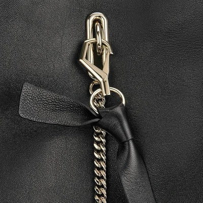Shop Jimmy Choo Echo Black Nappa Leather Multifunctional Backpack
