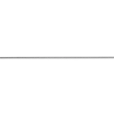 Pre-owned Superdealsforeverything Real 14kt White Gold 16 Inch .8mm Round Snake With Lobster Clasp Chain; 16 Inch