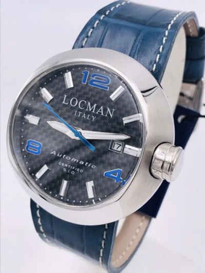 Pre-owned Locman Watch  Change 425apb/800 Automatic 2 Bracelets 46mm Very Discounted
