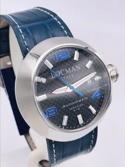 Pre-owned Locman Watch  Change 425apb/800 Automatic 2 Bracelets 46mm Very Discounted