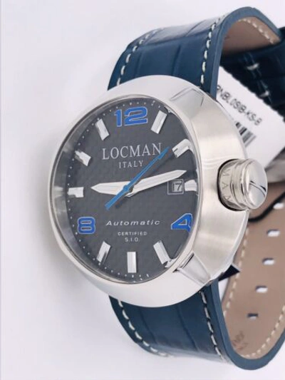 Pre-owned Locman Watch  Change 425apb/800 Automatic 2 Bracelets 46mm Very Discounted