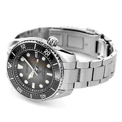 Pre-owned Seiko Prospex Spb323j1 Sea Sumo Automatic Gray Dial 200m Men's Diver Watch Japan