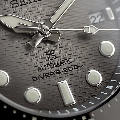 Pre-owned Seiko Prospex Spb323j1 Sea Sumo Automatic Gray Dial 200m Men's Diver Watch Japan