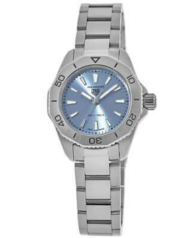 Pre-owned Tag Heuer Aquaracer Professional 200 Quartz Women's Watch Wbp1415.ba0622