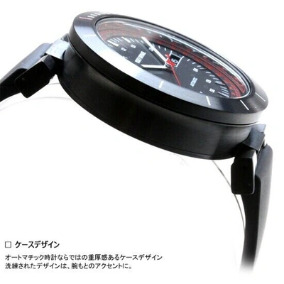 Pre-owned Issey Miyake Men's W Nyae003 Automatic Black Wrist Watch Satoshi Wada Design F/s