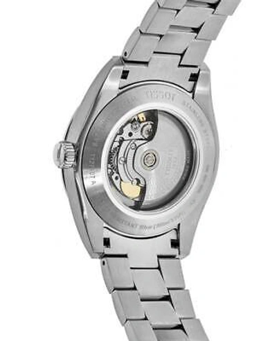 Pre-owned Tissot Gentleman Automatic 80 Silicium Men's Watch T127.407.11.091.01