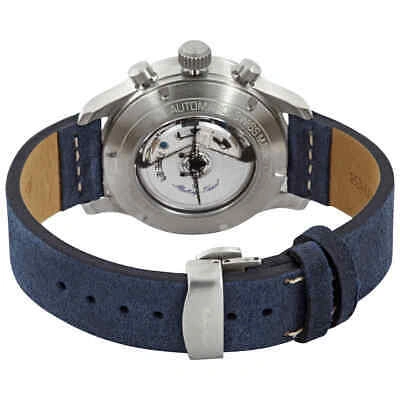 Pre-owned Mathey-tissot Type 21 Chronograph Automatic Blue Dial Men's Watch H1821chatlbuo