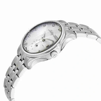 Pre-owned Mathey-tissot Edmond Metal Crystal White Dial Ladies Watch D1886mai