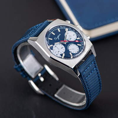 Pre-owned Sugess S419be Swan Neck X Domed Sapphire Chrono Mechanical Watch Seagull 1963