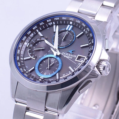 Pre-owned Casio Ocw-t2600-1ajf [oceanus Classic Line Smart Access] Mens Watch From Japan