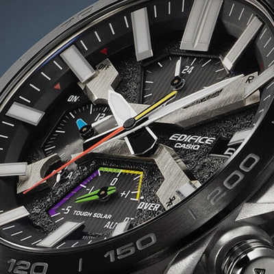 Pre-owned Casio Eqb-2000ydc-1ajf [edifice Models With Suspension Arm Design]