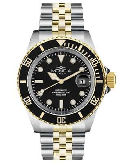 Pre-owned Mondia Mint, In Box  Madison Automatic Mens Watch Mi-786-sobk-bk-gb