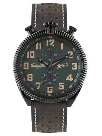 Pre-owned Mondia Mint, In Box  Bolide Vintage Mens Watch Mi-782-bk-06gr-cp