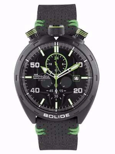 Pre-owned Mondia Mint, In Box  Bolide Skull Mens Watch Mi-789-bk-bkgr-cp
