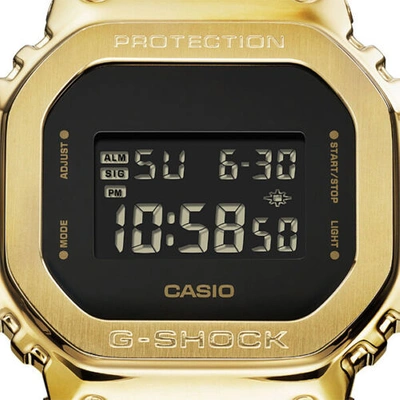 Pre-owned Casio Gm-5600g-9jf [g-shock Black & Gold Color Model] Japan Domestic