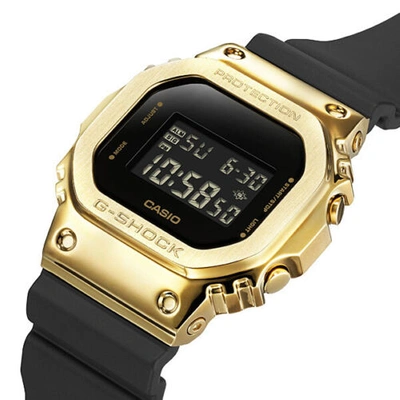 Pre-owned Casio Gm-5600g-9jf [g-shock Black & Gold Color Model] Japan Domestic