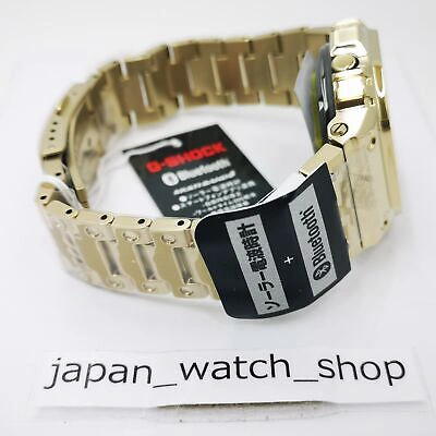 Pre-owned Casio G-shock Gmw-b5000gd-9jf Solar Radio Men's Watch Bluetooth In Box