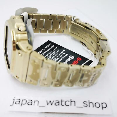 Pre-owned Casio G-shock Gmw-b5000gd-9jf Solar Radio Men's Watch Bluetooth In Box