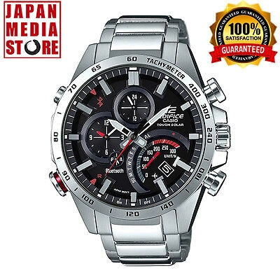 Pre-owned Casio Edifice Eqb-501xd-1ajf Bluetooth Sport Solar Men`s Watch Eqb-501xd-1a