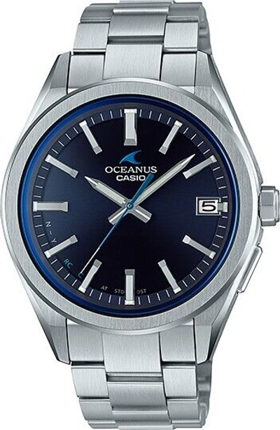 Pre-owned Casio Ocw-t200s-1ajf Watch Oceanus Classic Line Bluetooth Radio Wave Solar M..jp