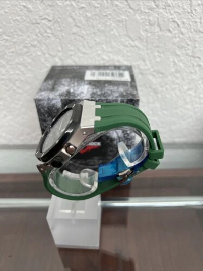 Pre-owned Casio G-shock Ga2100 Green Tough Solar Ap Royal Oak Style Limited Edition
