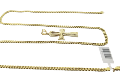 10K Gold Ankh Cross Egyptian Symbol Pendant Charm 4mm Rope Chain 20 I –  Globalwatches10
