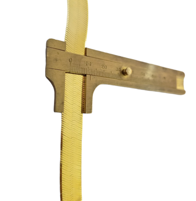 Pre-owned Globalwatches10 Real 10k Yellow Gold Herringbone 11mm Necklace Chain 22" Inch Lobster Lock Solid