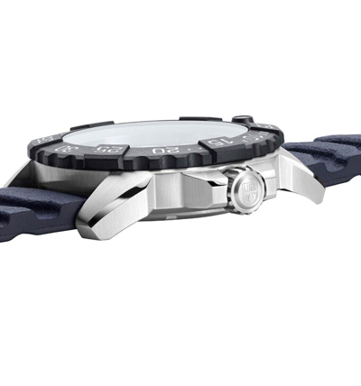 Pre-owned Luminox Xs.3253.cb Blue Dial Sports Sapphire Glass Rubber Swiss Made Watch