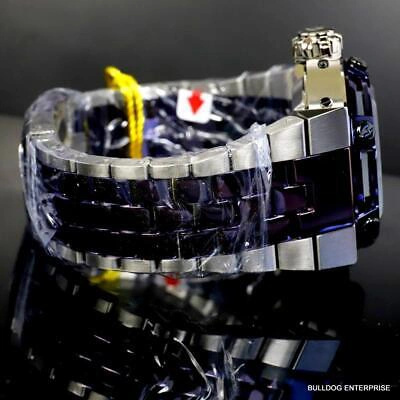 Pre-owned Invicta Reserve X-wing Automatic Day/night Moon Phase Skeletonized Watch