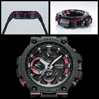 Pre-owned Casio 2019  Watch G-shock Mt-g Radio Solar Carbon Bezel Mtg-b1000xbd-1ajf Men