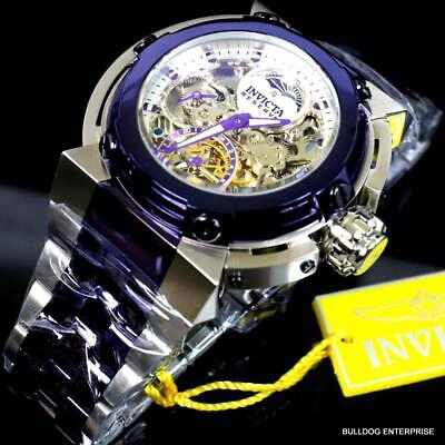 Pre-owned Invicta Reserve X-wing Automatic Day/night Moon Phase Skeletonized Watch