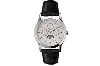 Pre-owned Karl-leimon Wristwatch Cpwh01 Moonphase Classic Pioneer Analog Date Calendar