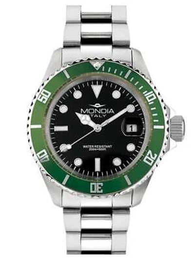 Pre-owned Mondia Mint, In Box  Madison Mens Watch Mi-785-ssgr-bk-oy