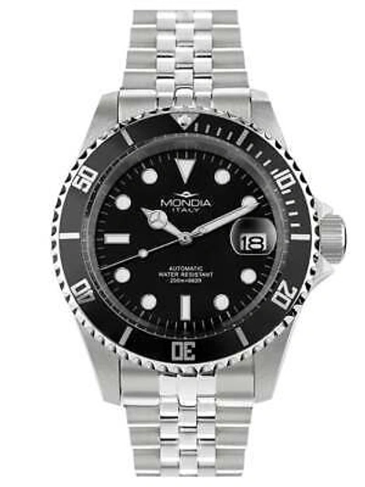 Pre-owned Mondia Mint, In Box  Madison Automatic Mens Watch Mi-786-ssbk-bk-gb