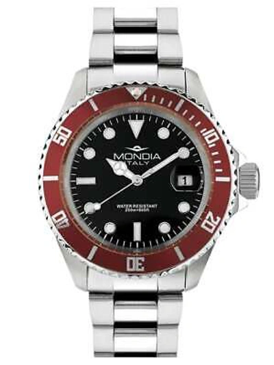 Pre-owned Mondia Mint, In Box  Madison Mens Watch Mi-785-ssrd-bk-oy