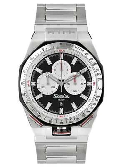 Pre-owned Mondia Mint, In Box  Bolide Scuderia Mens Watch Mi-787-ss-1bksl-cm