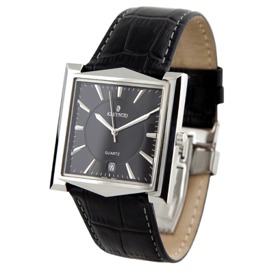Pre-owned Kleynod Swiss Movement Ronda R-715 (black Dial)