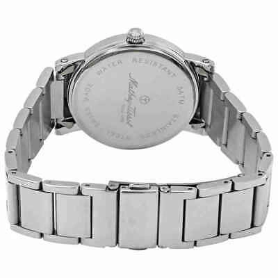 Pre-owned Mathey-tissot City White Dial Men's Watch H611251mag