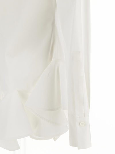 Shop Givenchy White Flaps Shirt