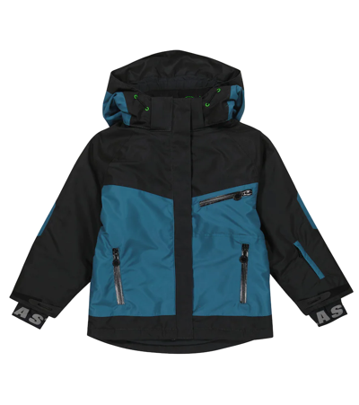 Stella Mccartney Recycled Nylon Puffer Ski Jacket In Nero
