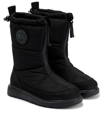 Shop Canada Goose Cypress Fold-down Puffer Boot In Black