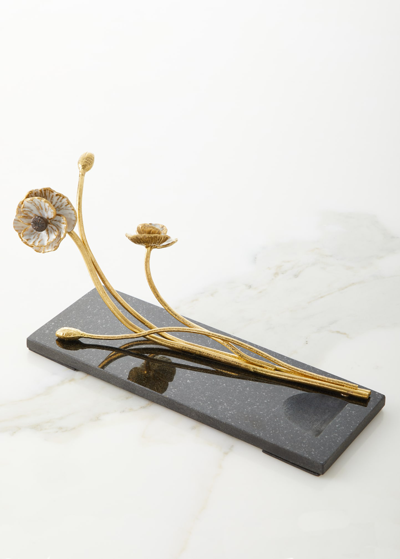 Michael Aram Anemone Wine Rest