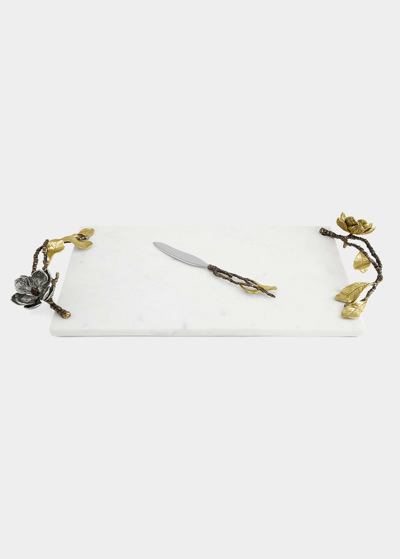 Michael Aram Butterfly Ginkgo Small Cheese Board With Knife