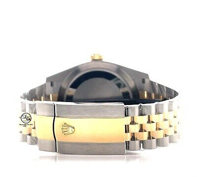 Pre-owned Rolex Sky-dweller 326933 18k Yellow Gold Ss Black Jubilee Watch B/papers Unworn