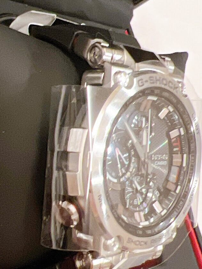 Pre-owned Casio G-shock Mtg-b1000-1ajf Bluetooth Men's Watch Japan Black Silver