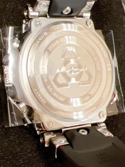 Pre-owned Casio G-shock Mtg-b1000-1ajf Bluetooth Men's Watch Japan Black Silver