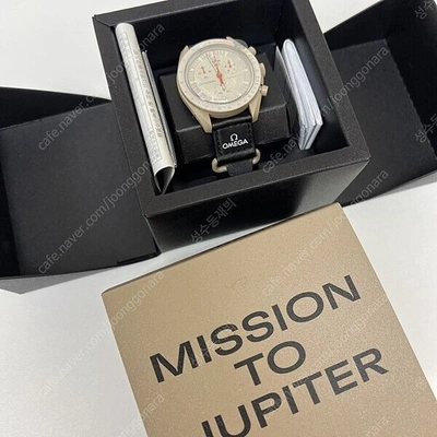 Pre-owned Swatch X Omega Mission To The Jupiter Moon Bioceramic So33c100