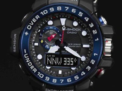 Pre-owned Casio G-shock Gulf Master Gwn-1000b-1bjf